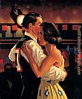 Jack Vettriano Dancing Couple painting